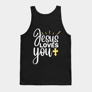 Jesus Loves You Tank Top